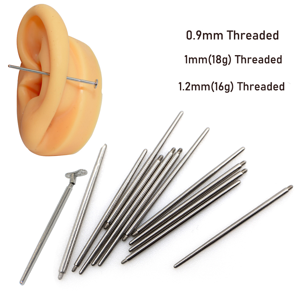 Body Jewelry Surgical Steel - 316L Surgical Stainless Steel Insertion Pin