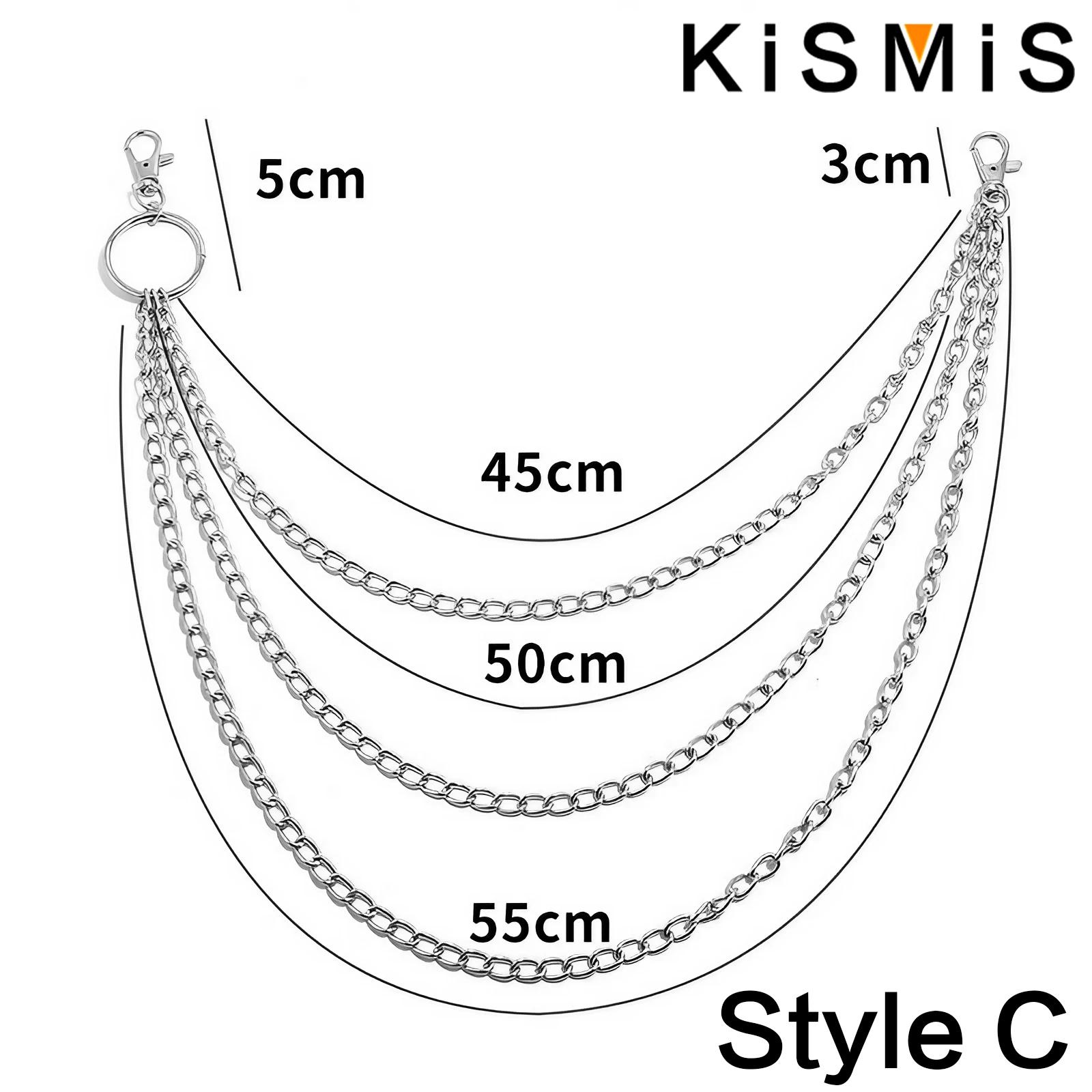 KISMIS 1PC Punk Street Keychai - Body Jewelry For You ulasan dan harga