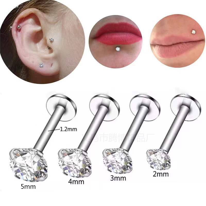 1PC New Surgical Steel Multico - Body Jewelry Surgical Steel ulasan dan harga