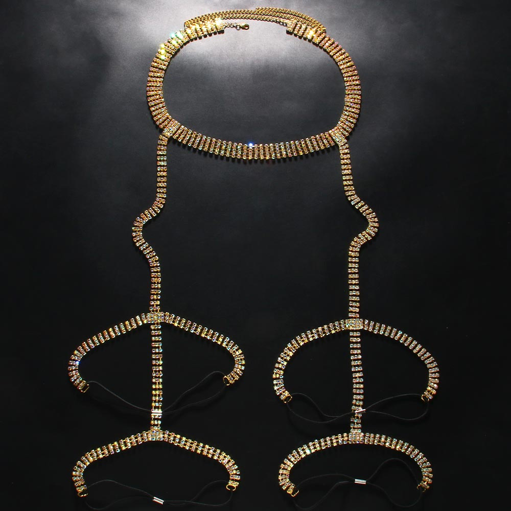 Stonefans Rhinestone Thigh Gar - Body Jewelry Retainers ulasan dan harga