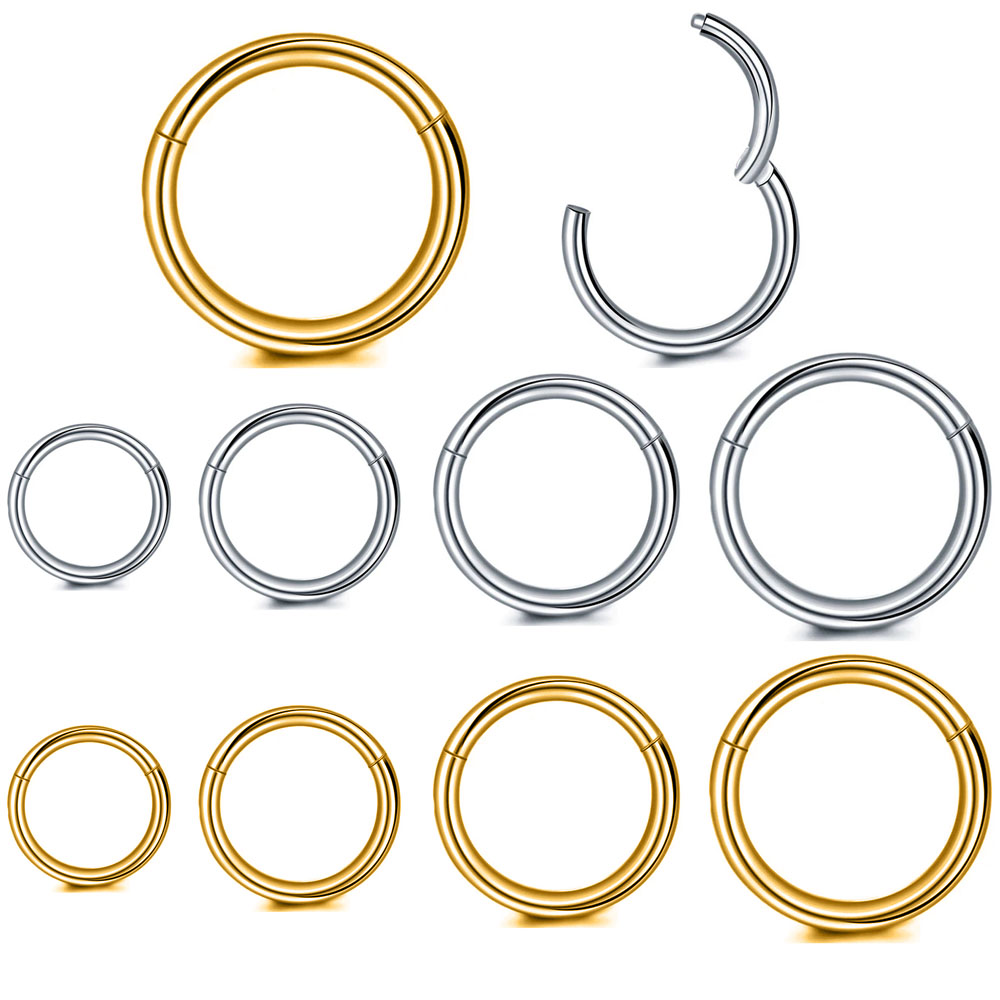 316L Surgical Steel Clicker Se - Body Jewelry Surgical Steel ulasan dan harga