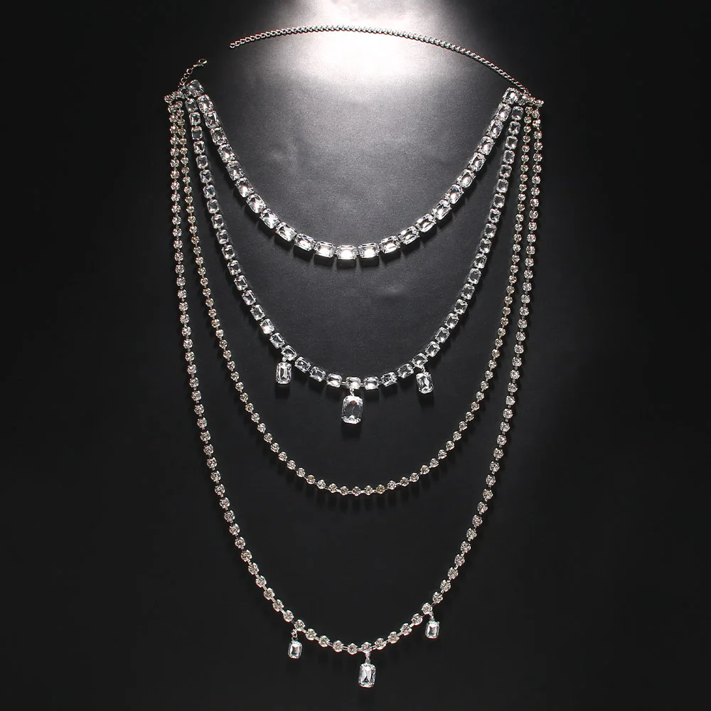 Shine Rhinestone Long Tassel B - Body Jewelry Retainers ulasan dan harga