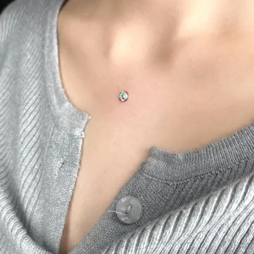 Surgical Steel Surface Piercin - Body Jewelry Surgical Steel ulasan dan harga